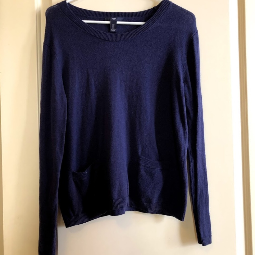 Navy Gap Sweater